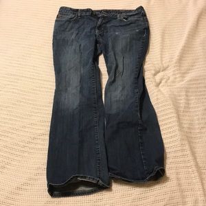 Womens Eddie Bauer blue jeans denim 12